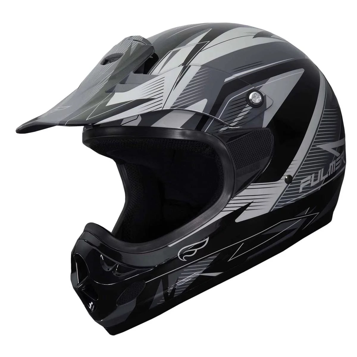 Black Graphic Adult MX Helmet G61644