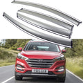 Car Window Visor Vent Shade Deflector Sun/Rain Guards S6357