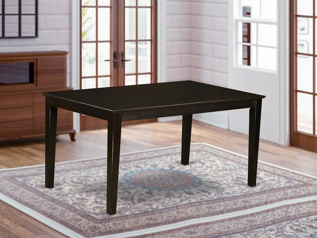 Rectangular Dining Table with Solid Wood Top K5722