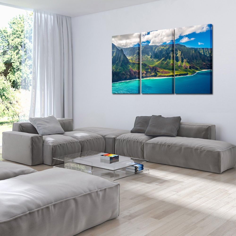 Large Nature Art Poster Print on Canvas 16x32inchx3pcs I505