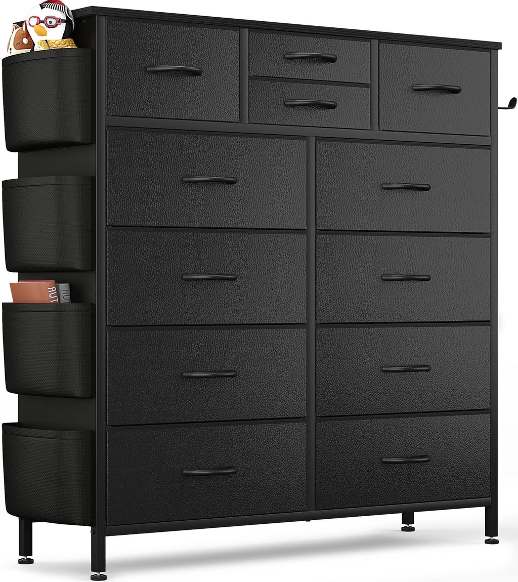 White 10 Drawer Dresser H2985