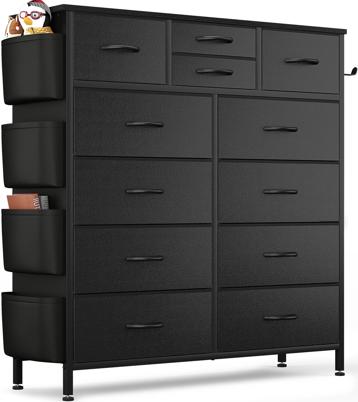 White 10 Drawer Dresser H2985