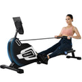 Magnetic Folding Rowing Machine with 14 Level Resistance and LCD Monitor U185463