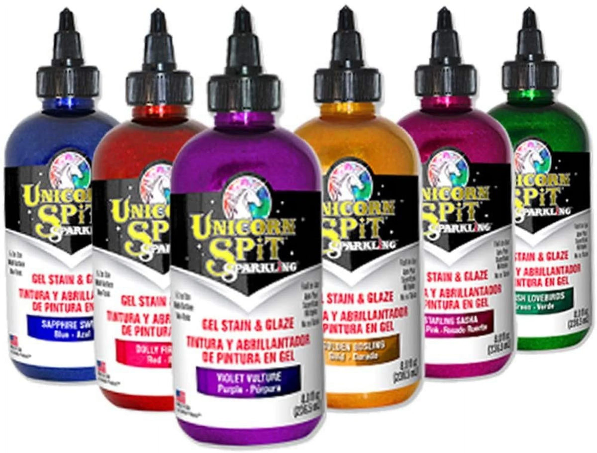 8 oz Gel Stain & Glaze Paint Bundle with Glaze Coat Kit X31987