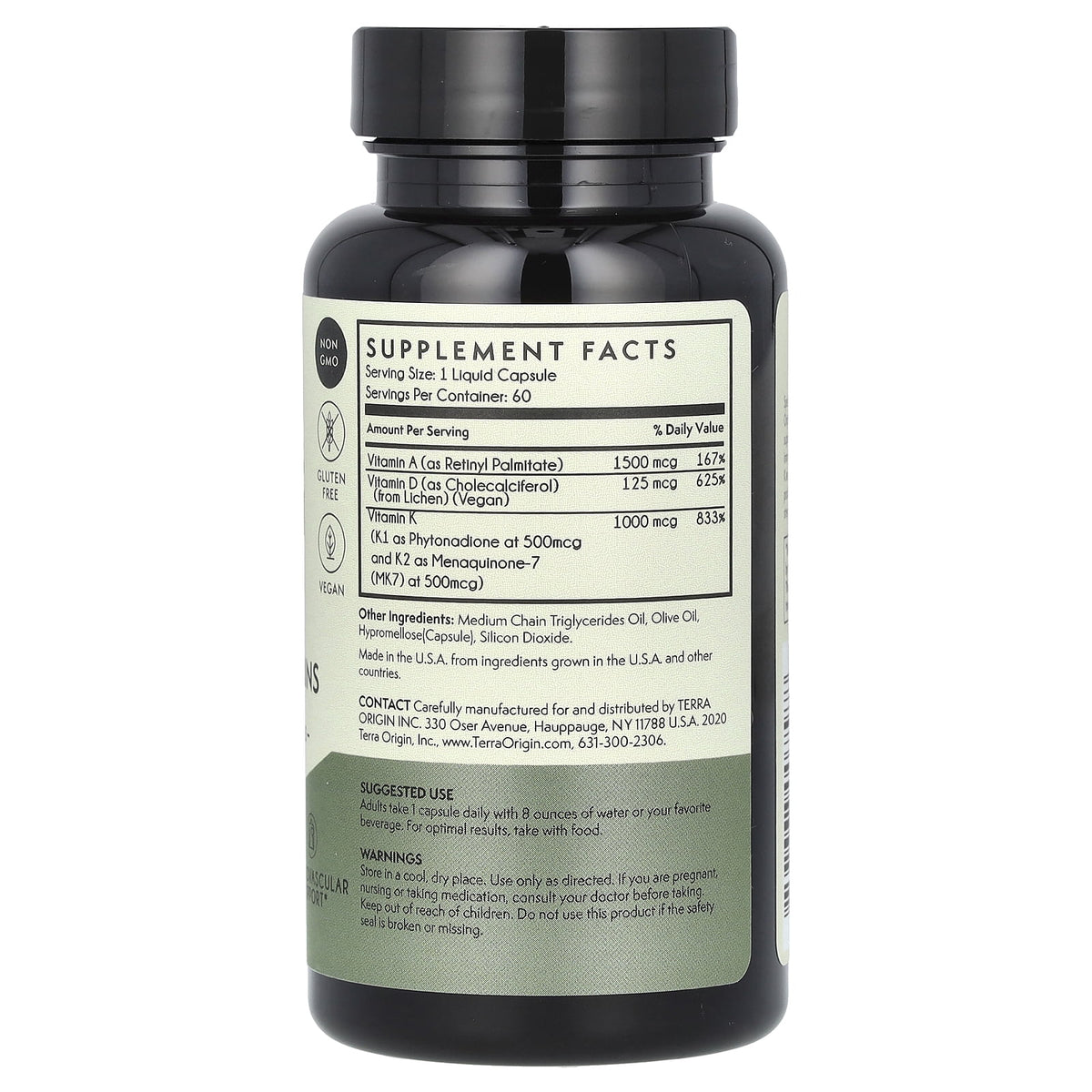 Vitamins 60 Liquid Capsules C32424