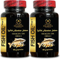 Wild Alaskan Fish Oil Omega-3 EPA DHA Liquid Supplement 120 Softgels F858159