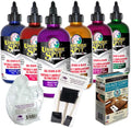 8 oz Gel Stain & Glaze Paint Bundle with Glaze Coat Kit X31987