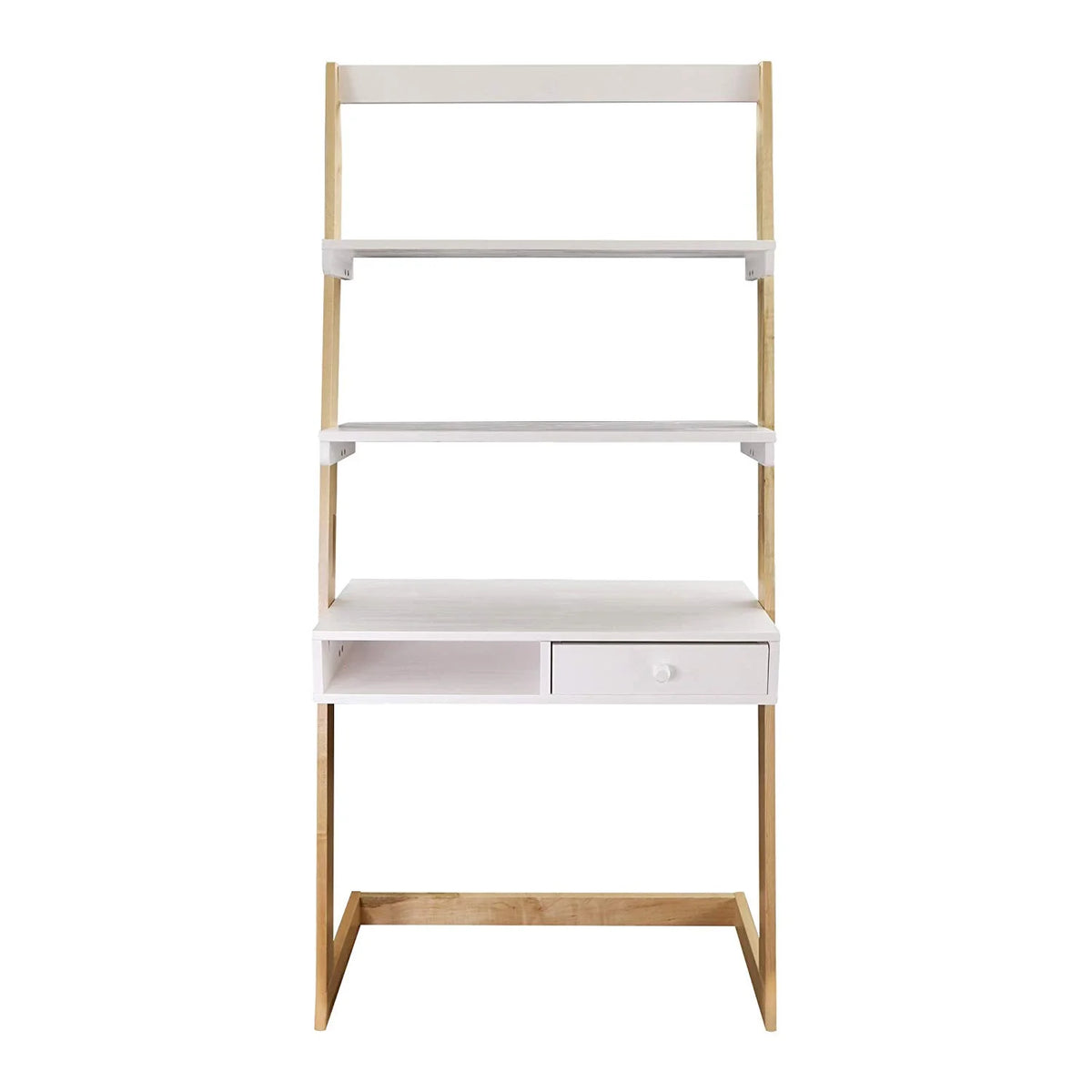Freestanding Ladder Desk with Drawer J40759