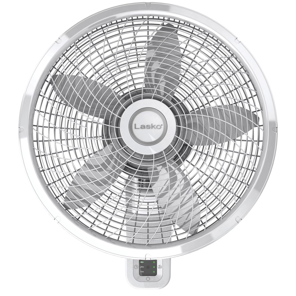 18" Oscillating Wall-Mount Fan with Remote Control Y5684