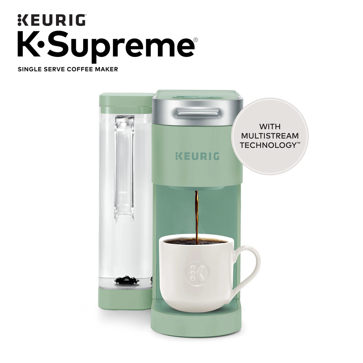 Black Single-Serve K-Cup Pod Coffee Maker B644