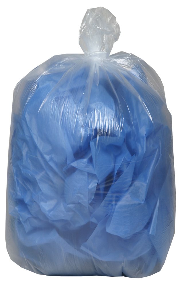 Heavy Duty Can Liner, 60 Gallon, 1.25 ml, Black, Pack of 100 L36928