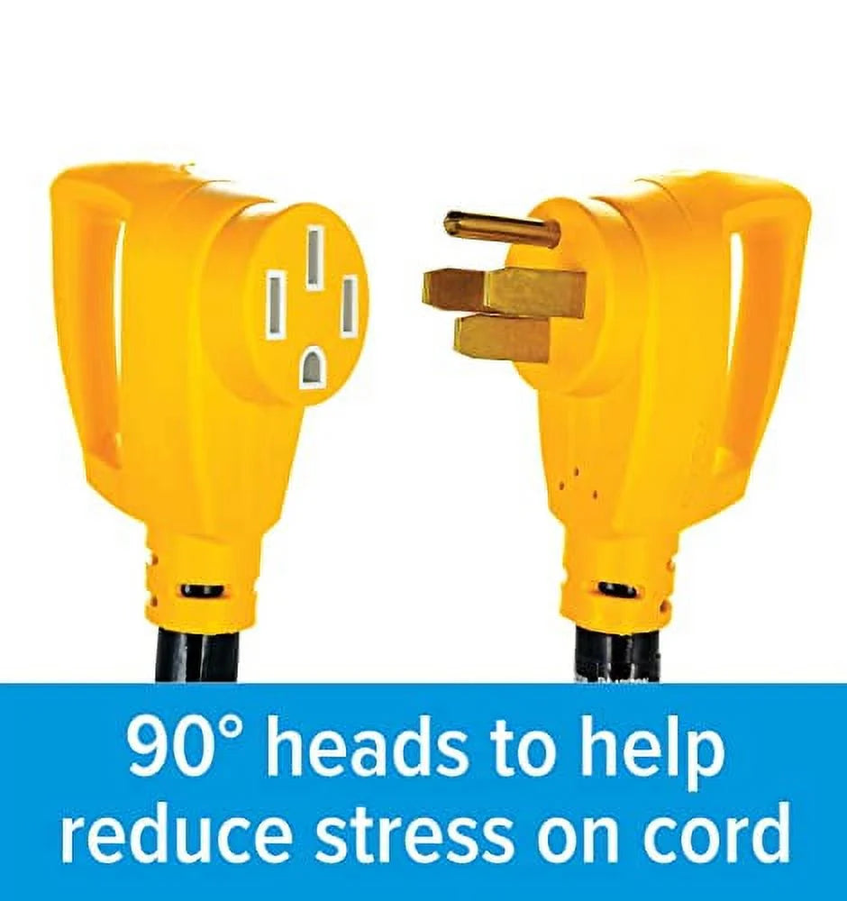 50-Foot 50-Amp RV Extension Cord with Copper 6/3 + 8/1-Gauge Wires U625