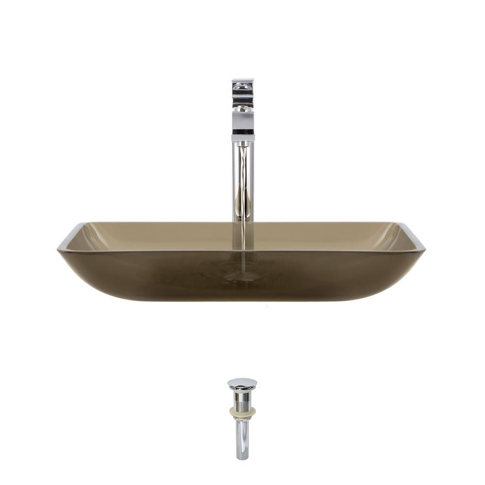Taupe Chrome Vessel Faucet J831