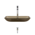 Taupe Chrome Vessel Faucet J831