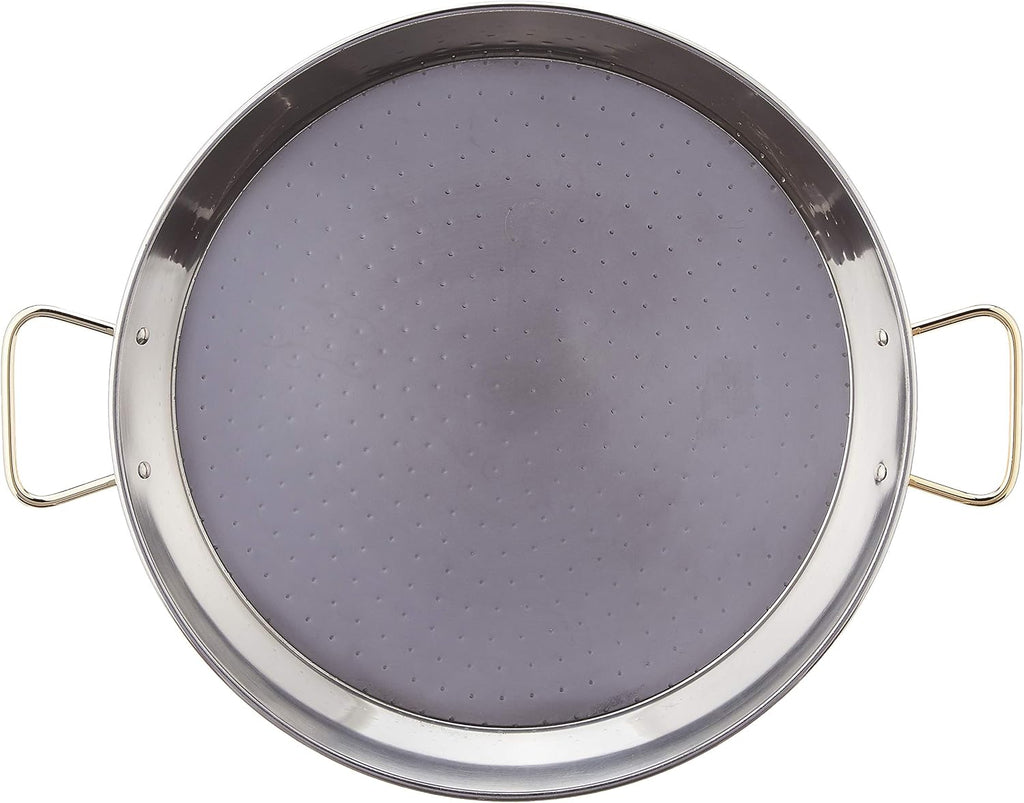 16-Inch Stainless Steel Paella Pan, 40cm Pack of 2 C989