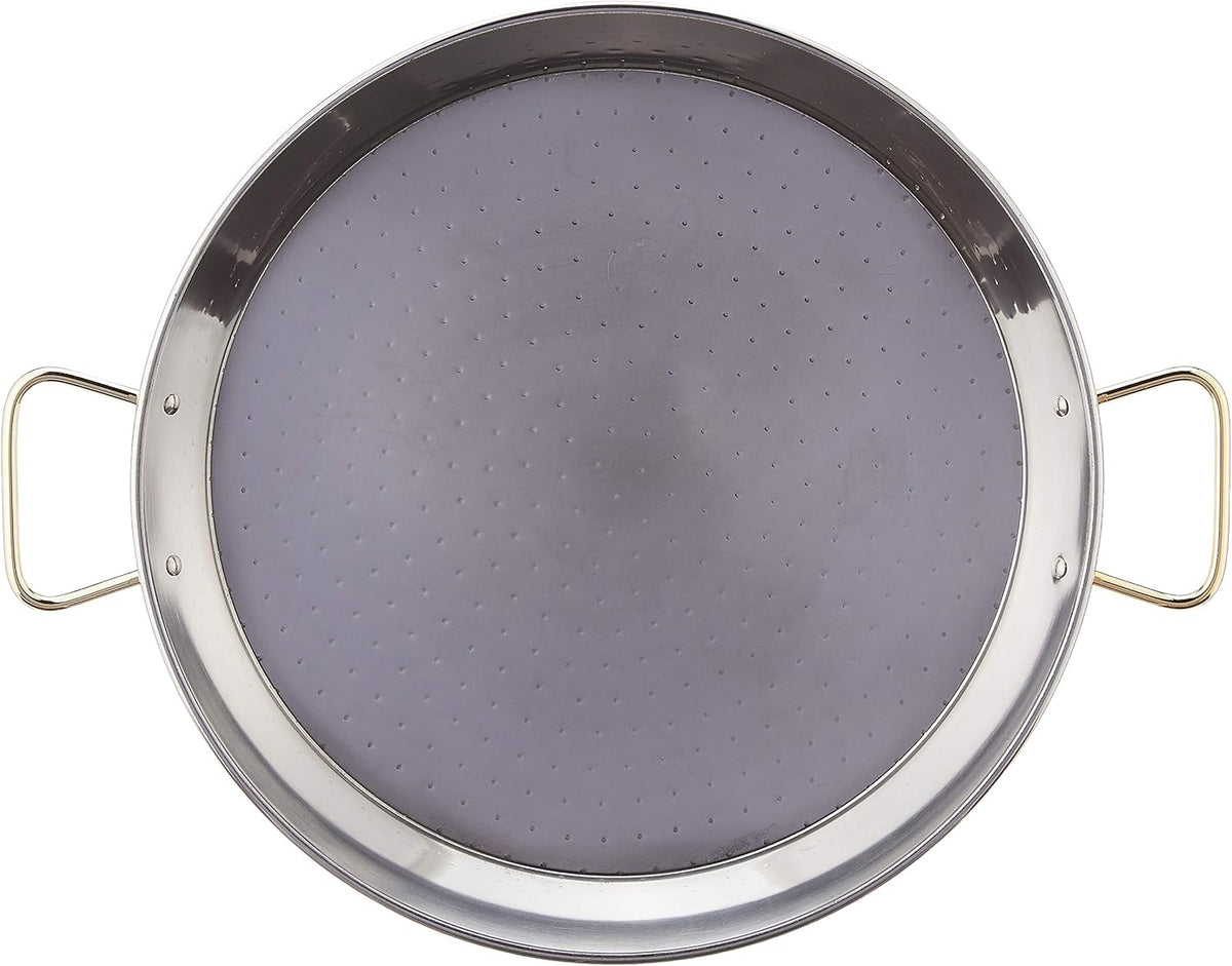 16-Inch Stainless Steel Paella Pan, 40cm Pack of 2 C989