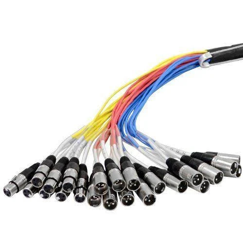 16-Channel XLR Snake Cable with XLR/TRS Returns Q388