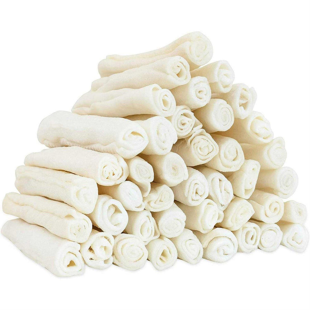 All Natural Rawhide Rolls Dog Chew Treats A4209