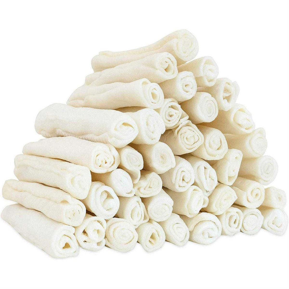 All Natural Rawhide Rolls Dog Chew Treats A4209