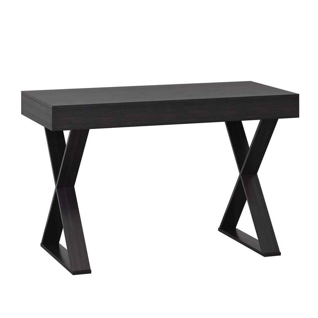 Dark Brown Engineered Wood Desk D8828
