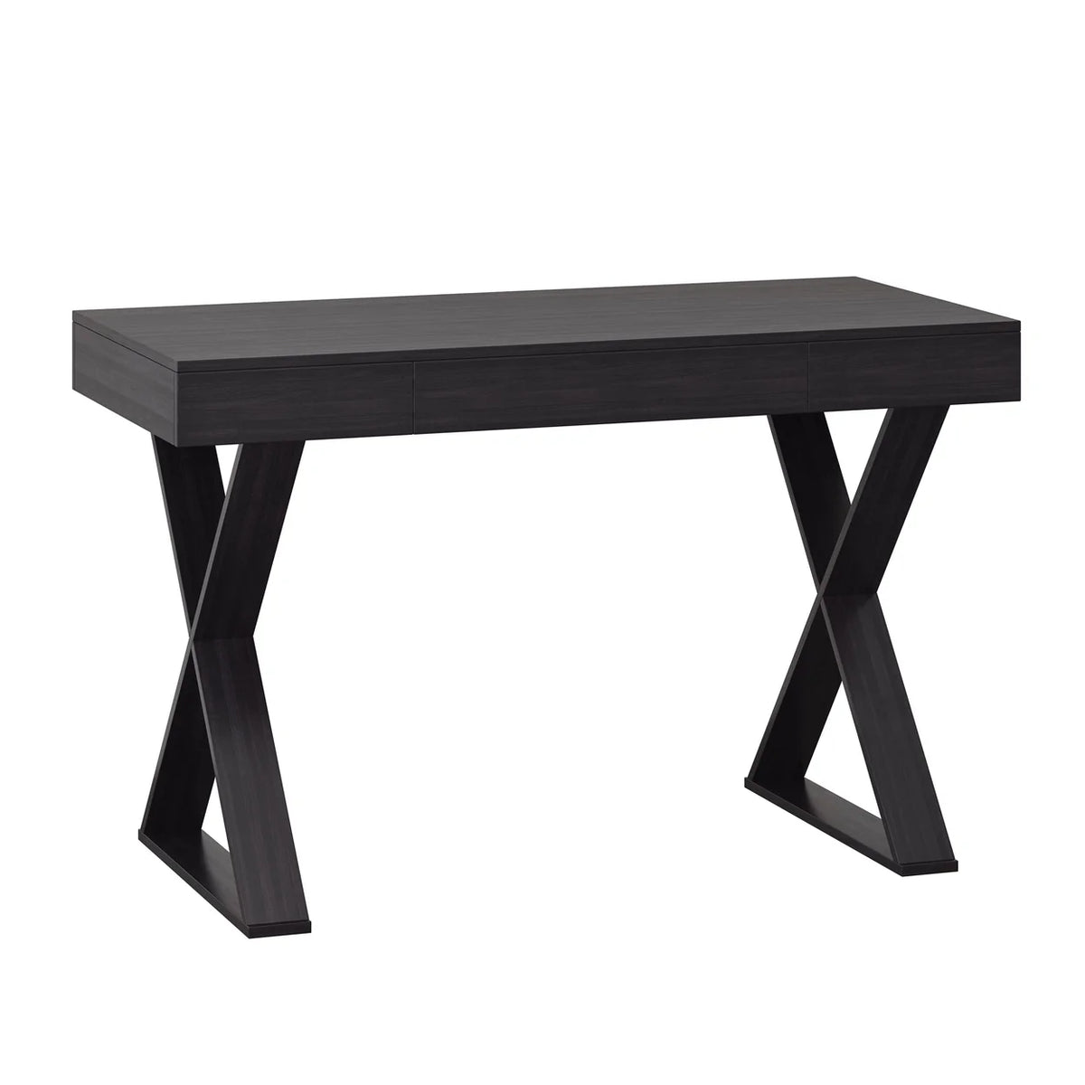 Dark Brown Engineered Wood Desk D8828