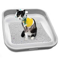 Senior Cat Litter Box Open Low Entry P8069