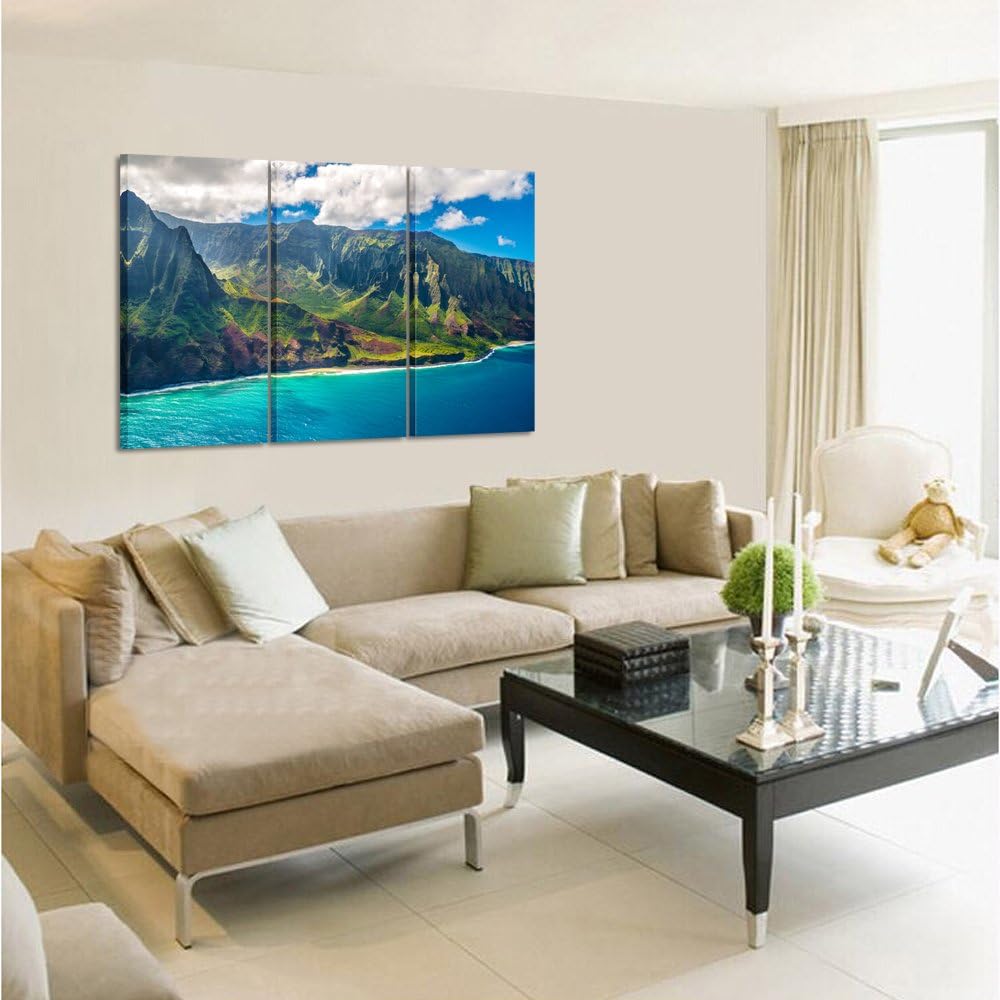 Large Nature Art Poster Print on Canvas 16x32inchx3pcs I505