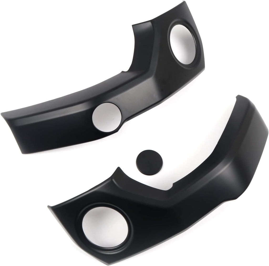 Matte Black Center Console Air Vent Cover Frame ABS 3pcs N632406