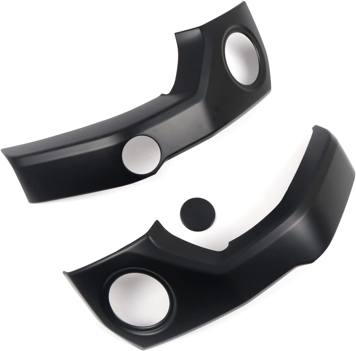 Matte Black Center Console Air Vent Cover Frame ABS 3pcs N632406