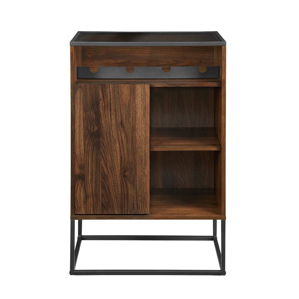 Glass Top 1-Door Bar Cabinet I76163