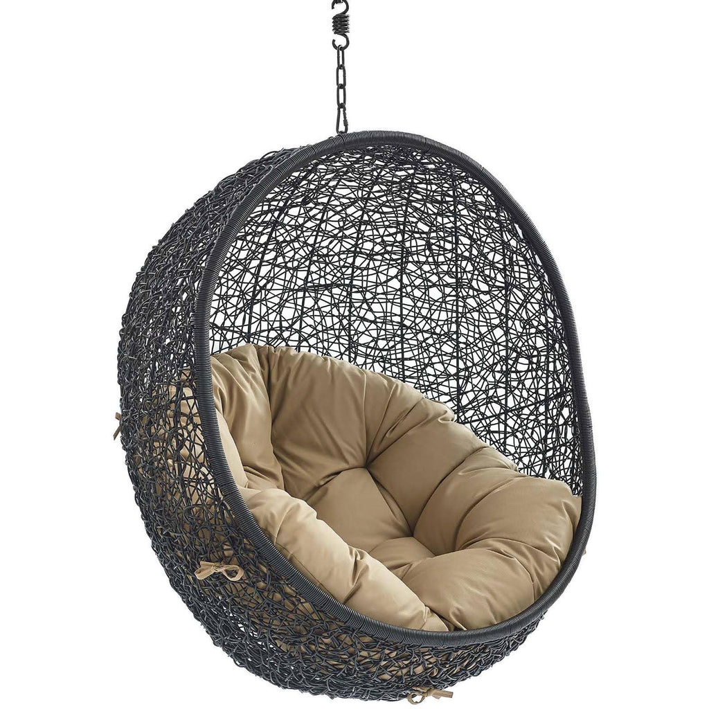 Black Outdoor Patio Lounge Chair W2865