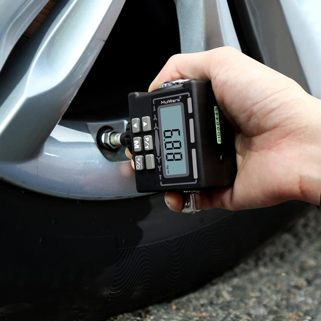 3/8 Drive Digital Torque Adapter Converter with Tire Pressure Gauge X762518