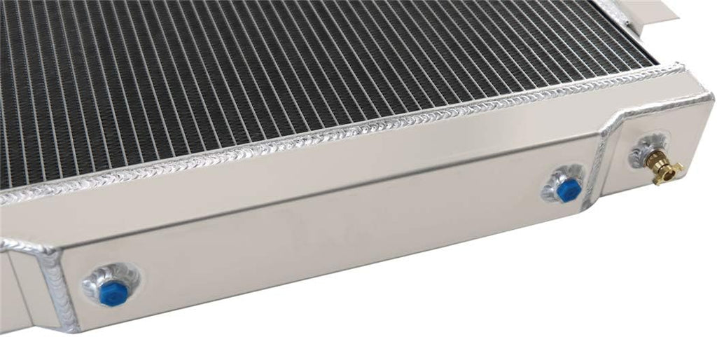 52MM 3 Row Core Aluminum Radiator with 2X12" Fan and Shroud S213