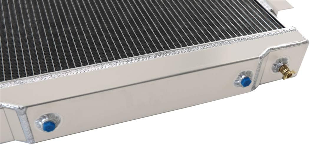 52MM 3 Row Core Aluminum Radiator with 2X12" Fan and Shroud S213