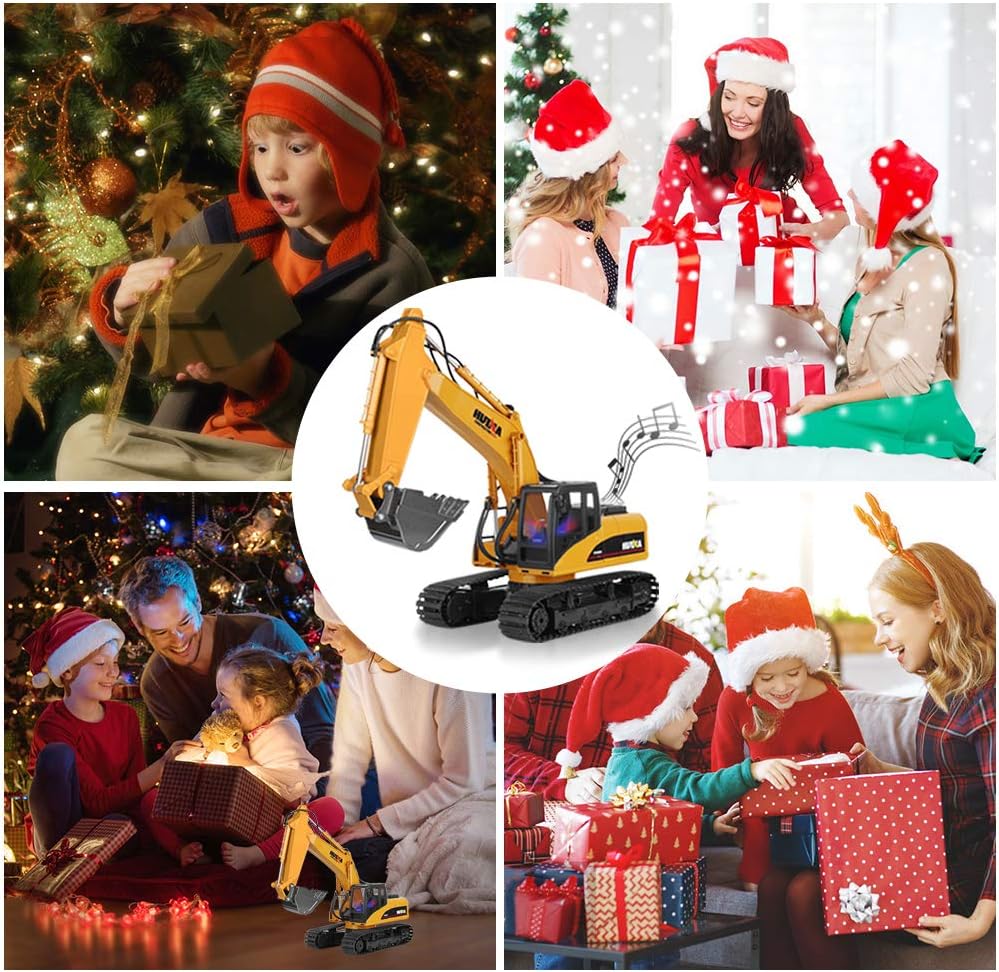 1/14 Scale 15 Channel 2.4Ghz RC Excavator J533