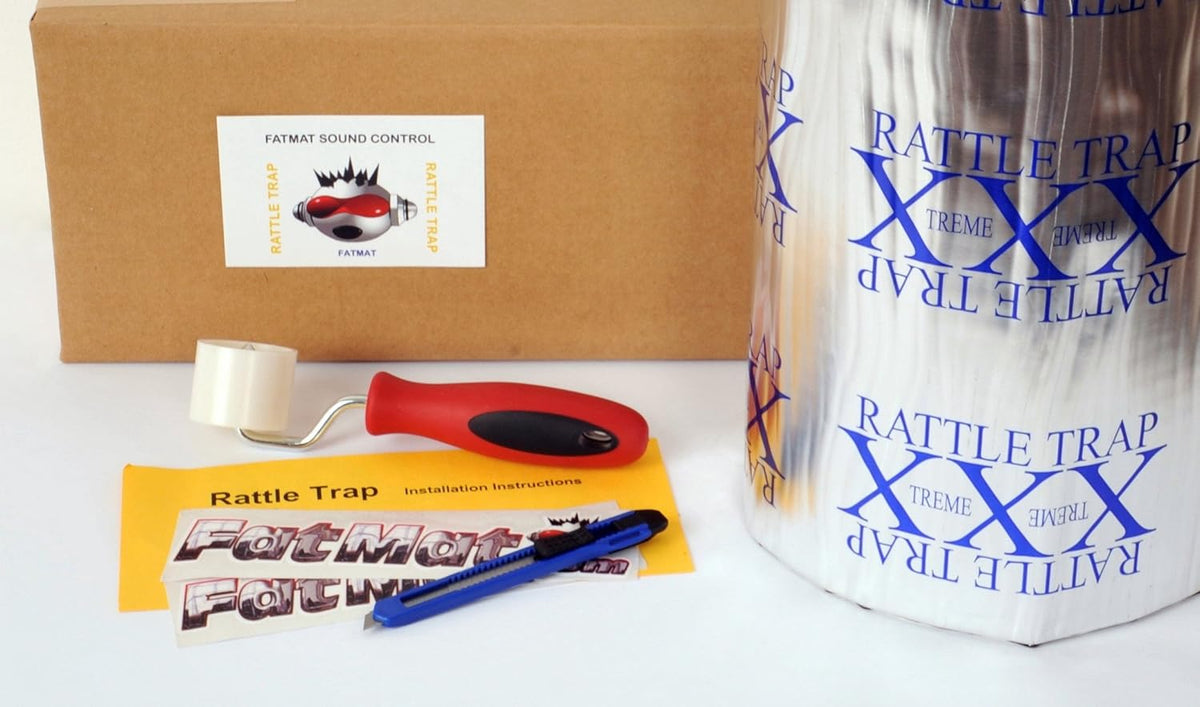 Self-Adhesive Sound Deadener Bulk Pack with Install Kit - 75 Sq Ft x 80 mil Thick Z549