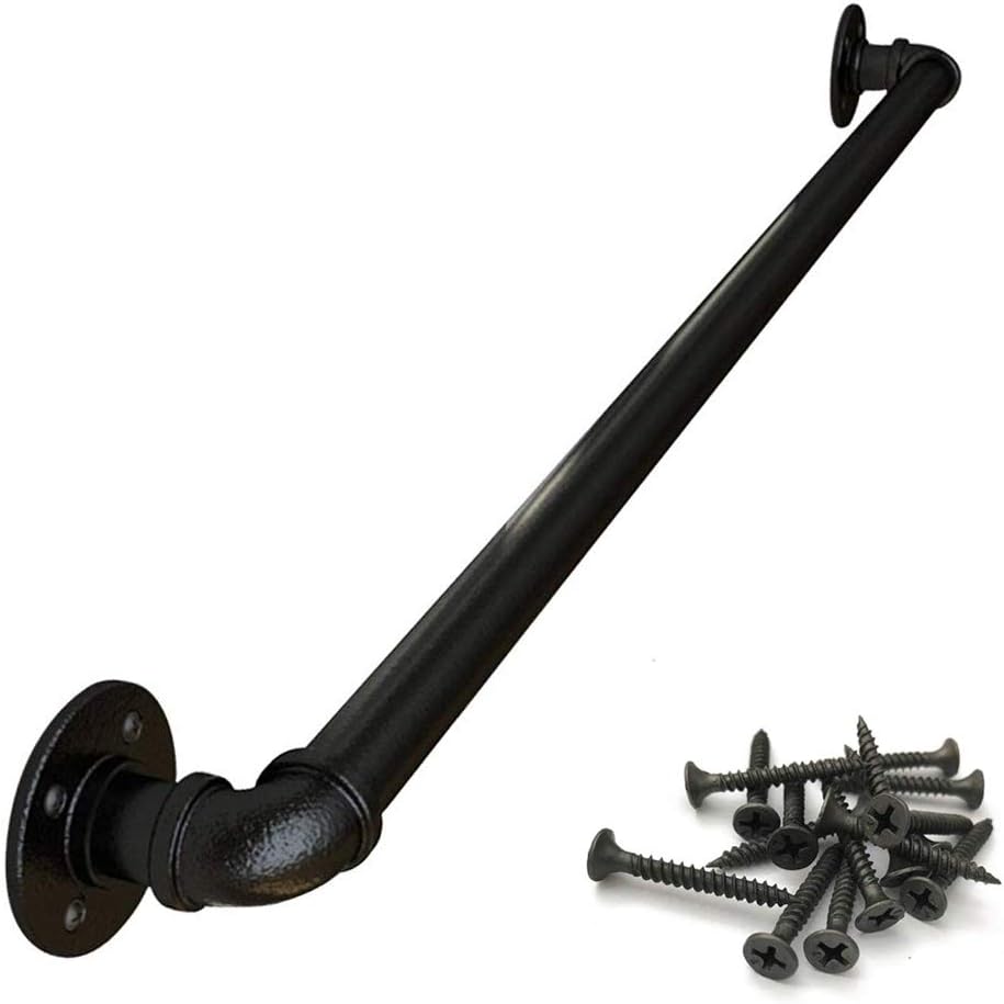 4ft Wrought Iron Staircase Handrail Kit W7871
