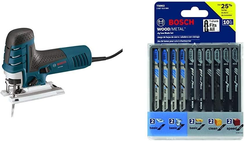 Corded Variable Speed Barrel-Grip Jig Saw with Carrying Case E966
