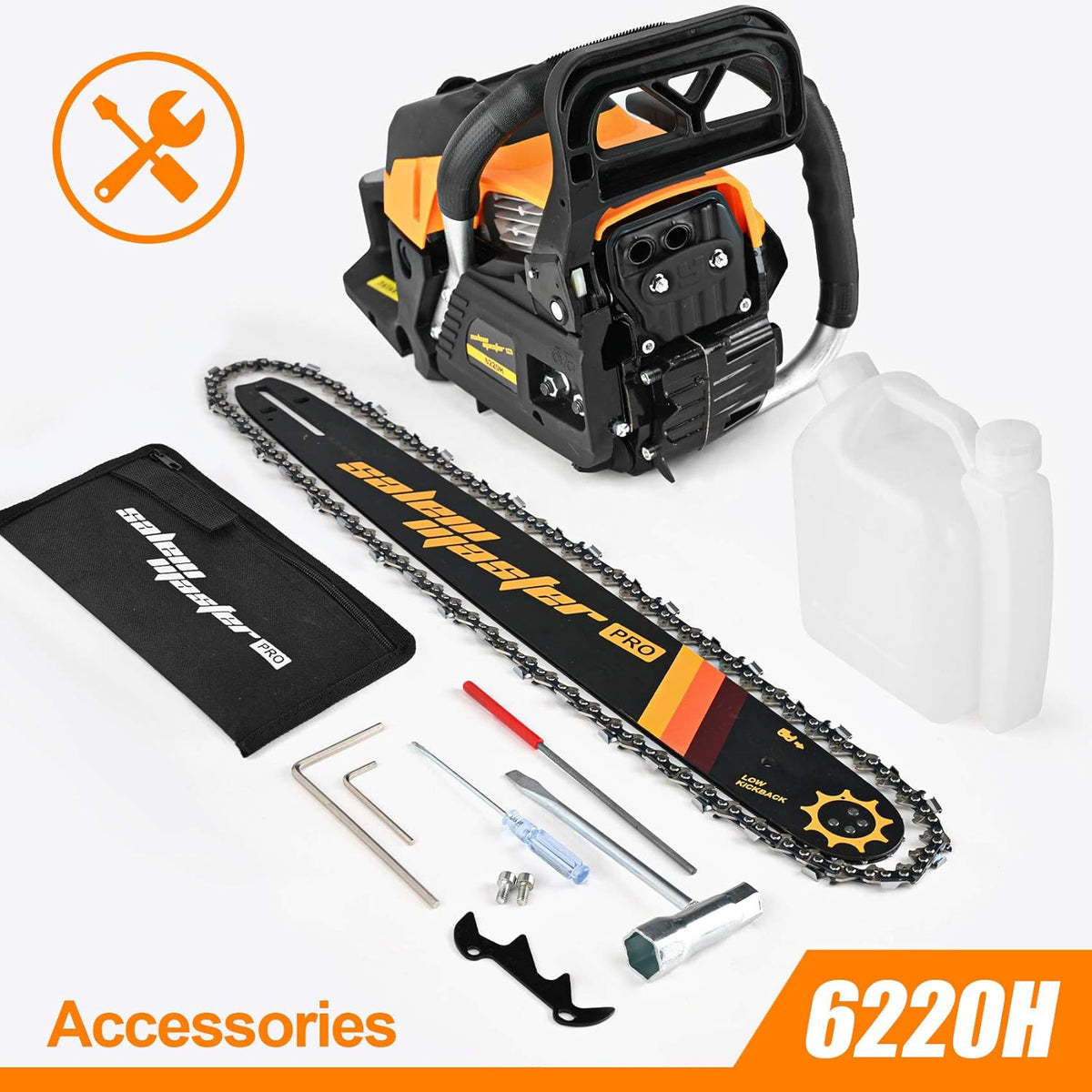 62CC 20-Inch Gas Chainsaw M733