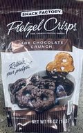 Dark Chocolate Crunch Pretzel Crisps 18 oz Bag N51059