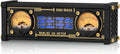Dual Analog VU Meter RGB Sound Level Indicator N1614