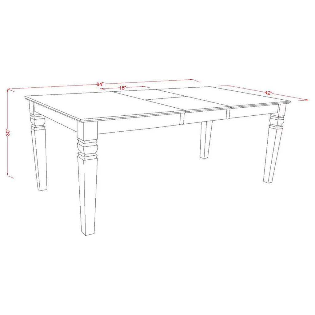 9 Piece Wood Dining Set I925061