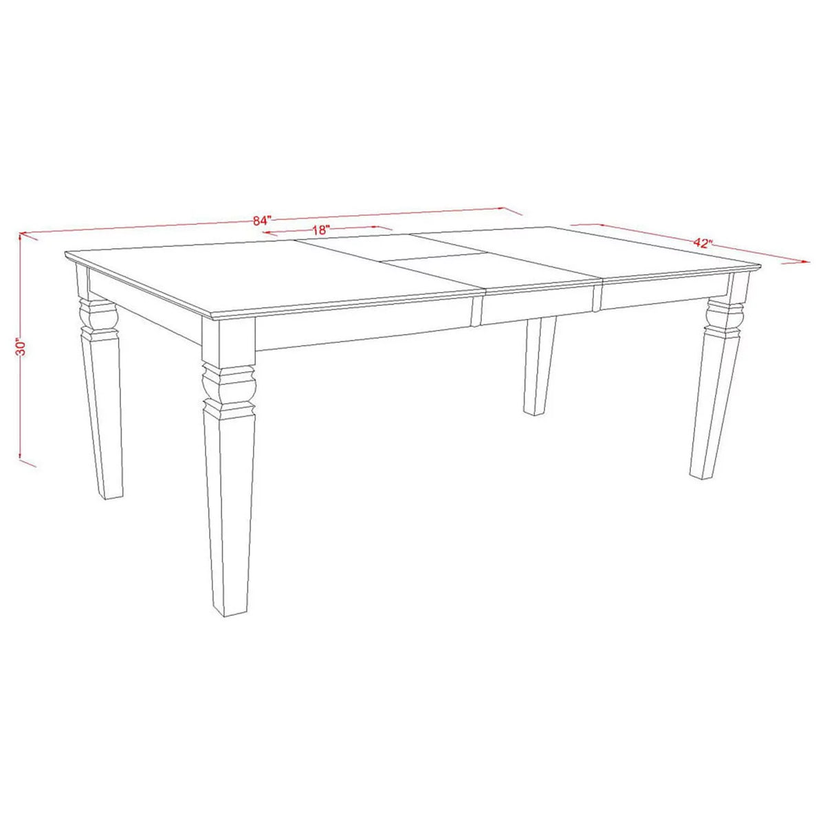 9 Piece Wood Dining Set I925061