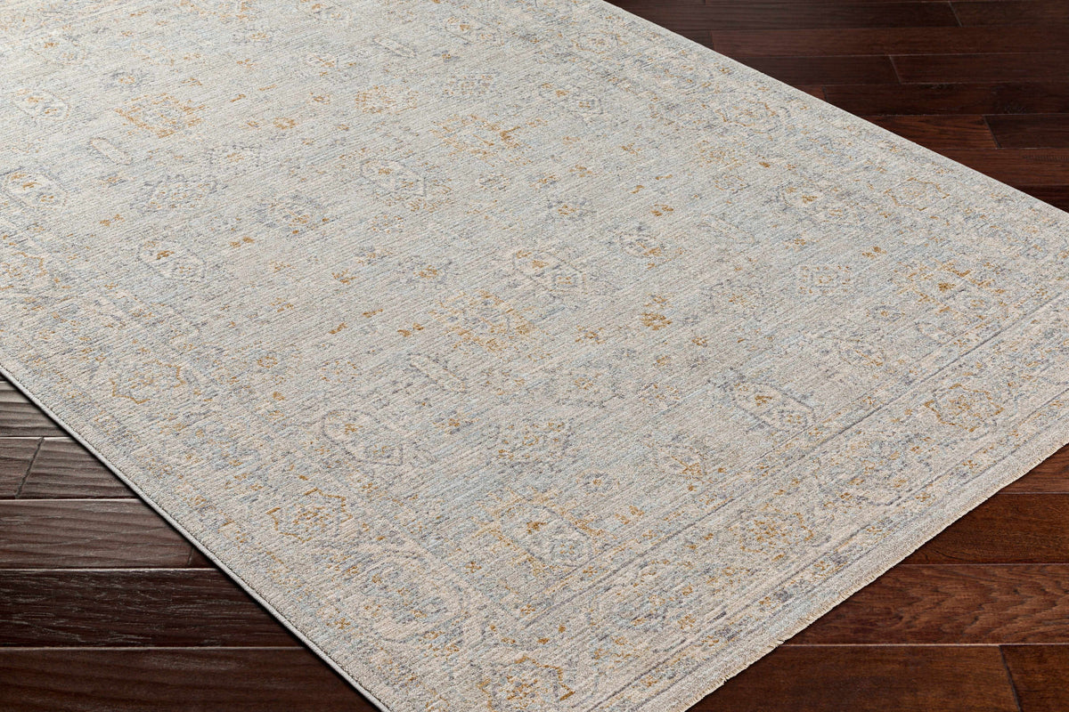 Gray Green 10' x 14' Area Rug A3506