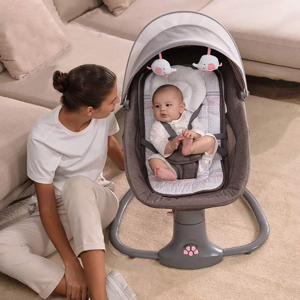 Electric Portable 2 in 1 Baby Swing Bouncer Seat L618