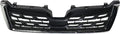 Textured Black Radiator Grille with Chrome Molding K104410