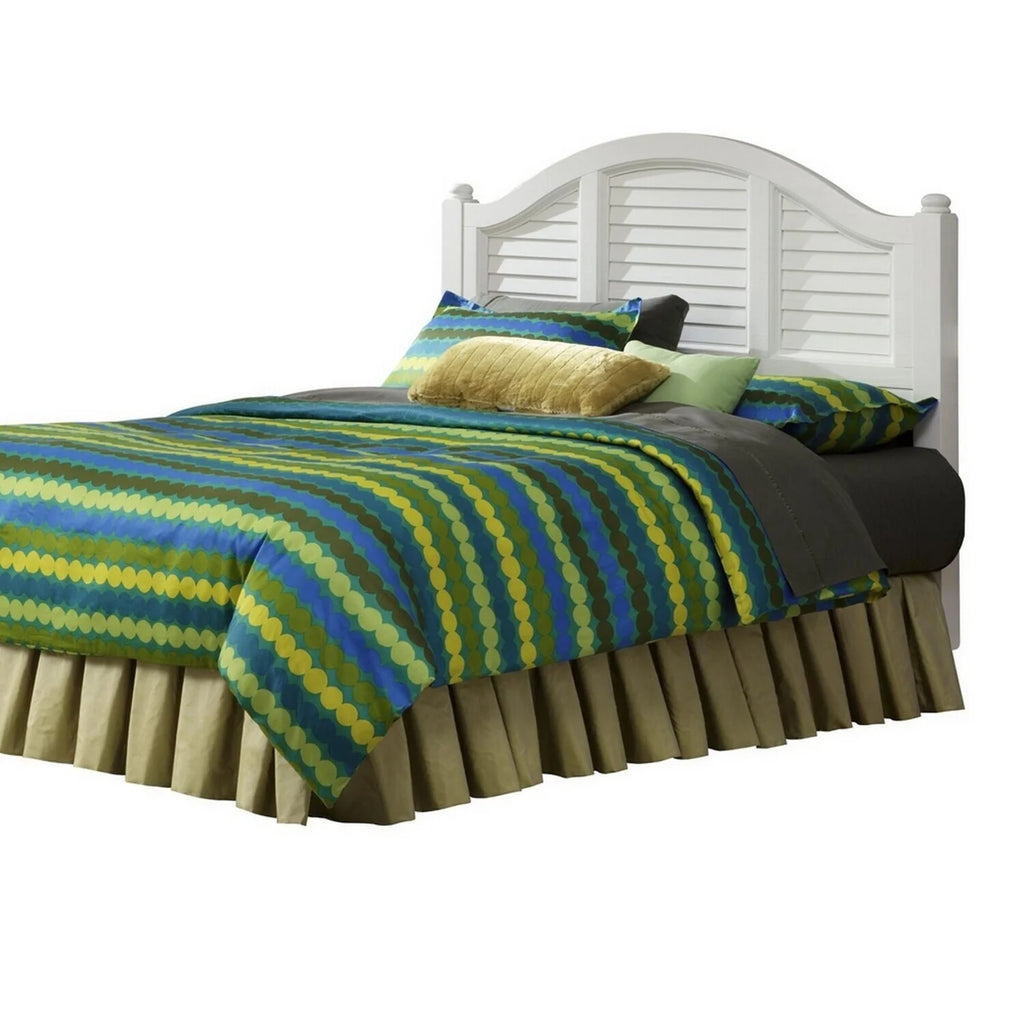 Off White Wood King Headboard Q61452