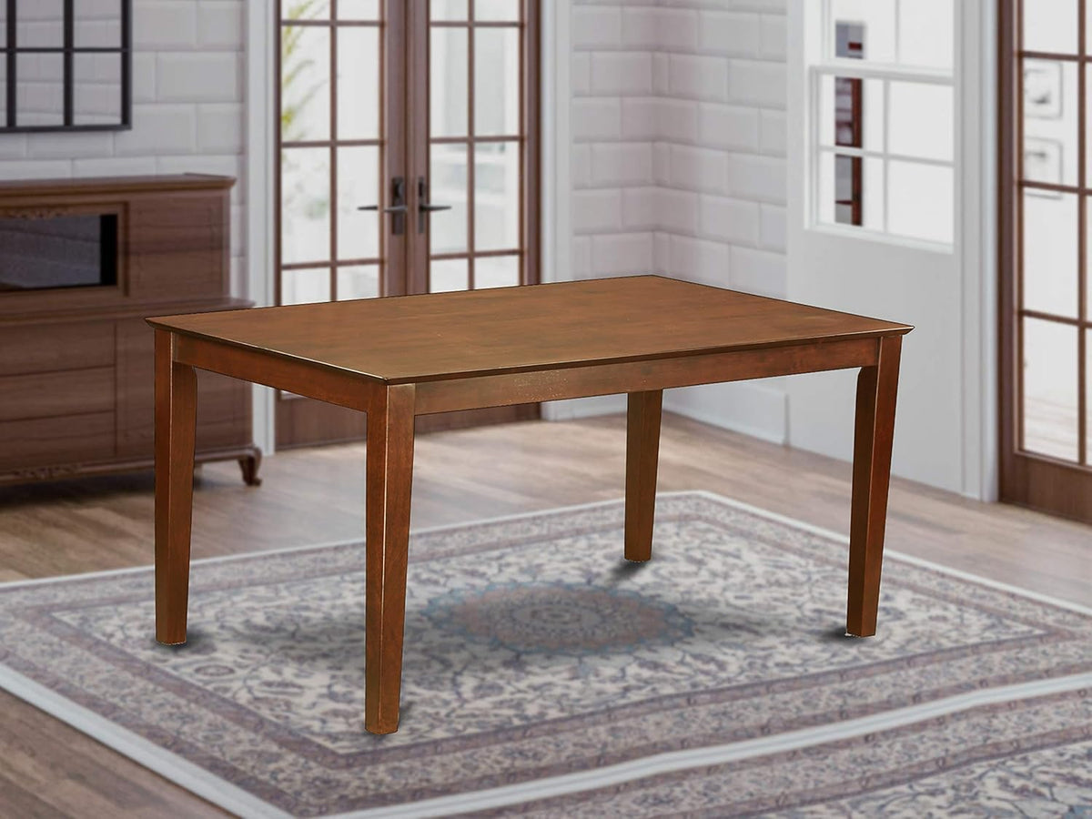 Rectangular Dining Table with Solid Wood Top K5722