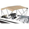 Khaki Beige 3 Bow Canvas Top, 72 x 60-Inch R417