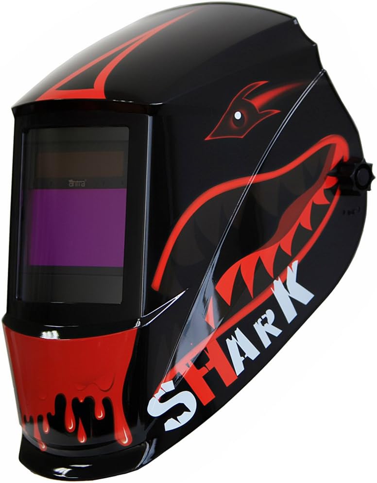 Auto Darkening Welding Helmet, Wide Shade Range 4/5-13, 6+1 Extra Lens Covers Pack of 2 I971229